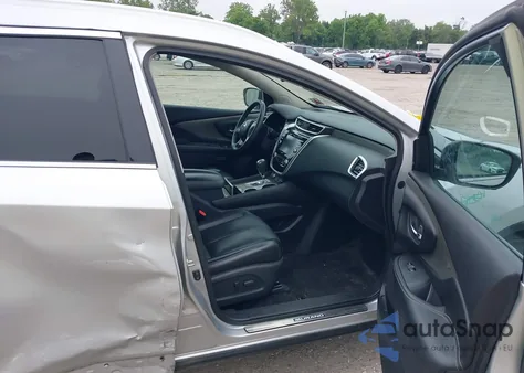 2017 Nissan Murano Sl from USA, damaged, VIN 5N1AZ2MH2HN177892